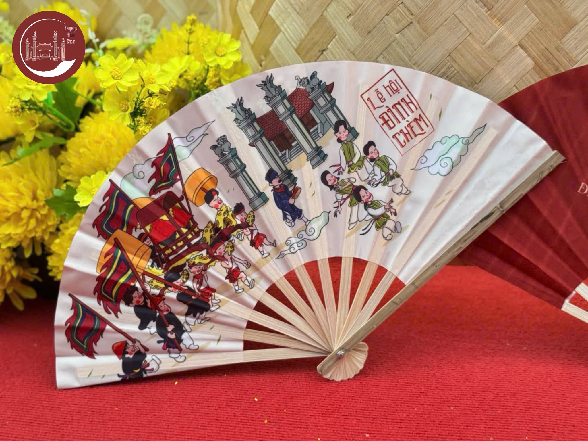 quạt giấy Việt Nam