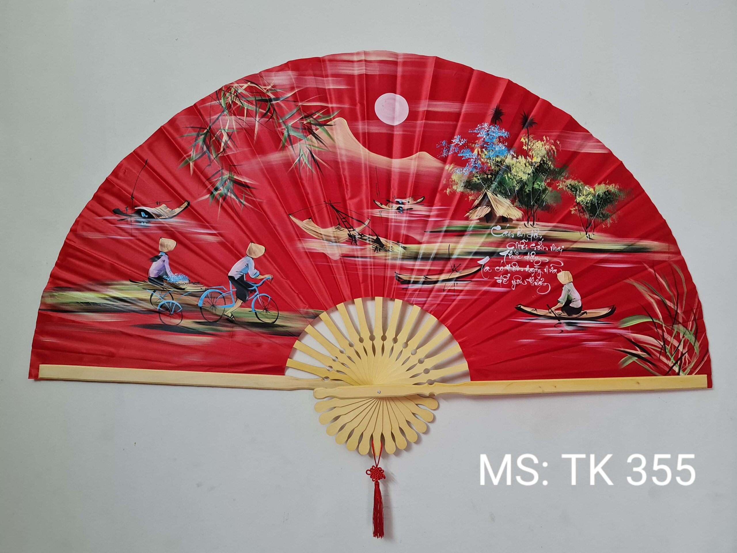 Quạt Tranh Sơn Thủy – Vẻ Đẹp Cổ Điển, Hồn Thiên Nhiên - Image 14